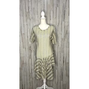 Zara Women's Mesh Asymmetrical Dress‎ Size Medium Multicolor Party Cocktail